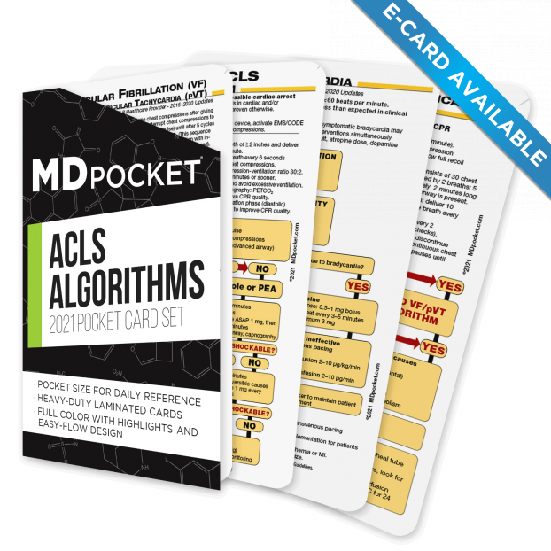 ACLS Reference Card Set
