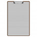 2 Pack - Vertical 11 x 17 MDF Clipboard Notepad - Blank