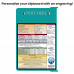  Folding Memo - WhiteCoat Clipboard® - Teal Medical Edition