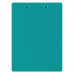 Letter Size 8.5 x 11 Aluminum Clipboard | Teal Letter Size 8.5 x 11 Aluminum Clipboard | Teal