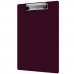 Letter Size 8.5 x 11 Aluminum Clipboard | Wine