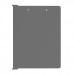 Left Folding Ledger ISO Clipboard | Silver