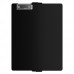 Black Vertical ISO Clipboard