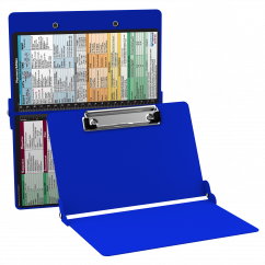 WhiteCoat Clipboard® - Blue Pharmacy Edition - Slightly Damaged