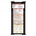 Trifold WhiteCoat Clipboard® - Black Pharmacy Edition